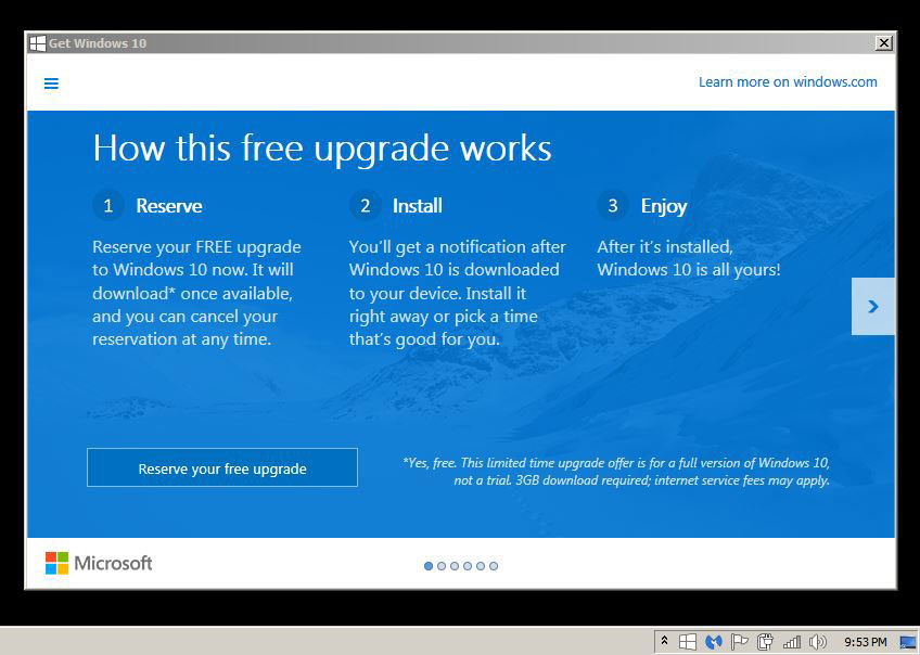 How the free upgrade to Windows 10 works. 